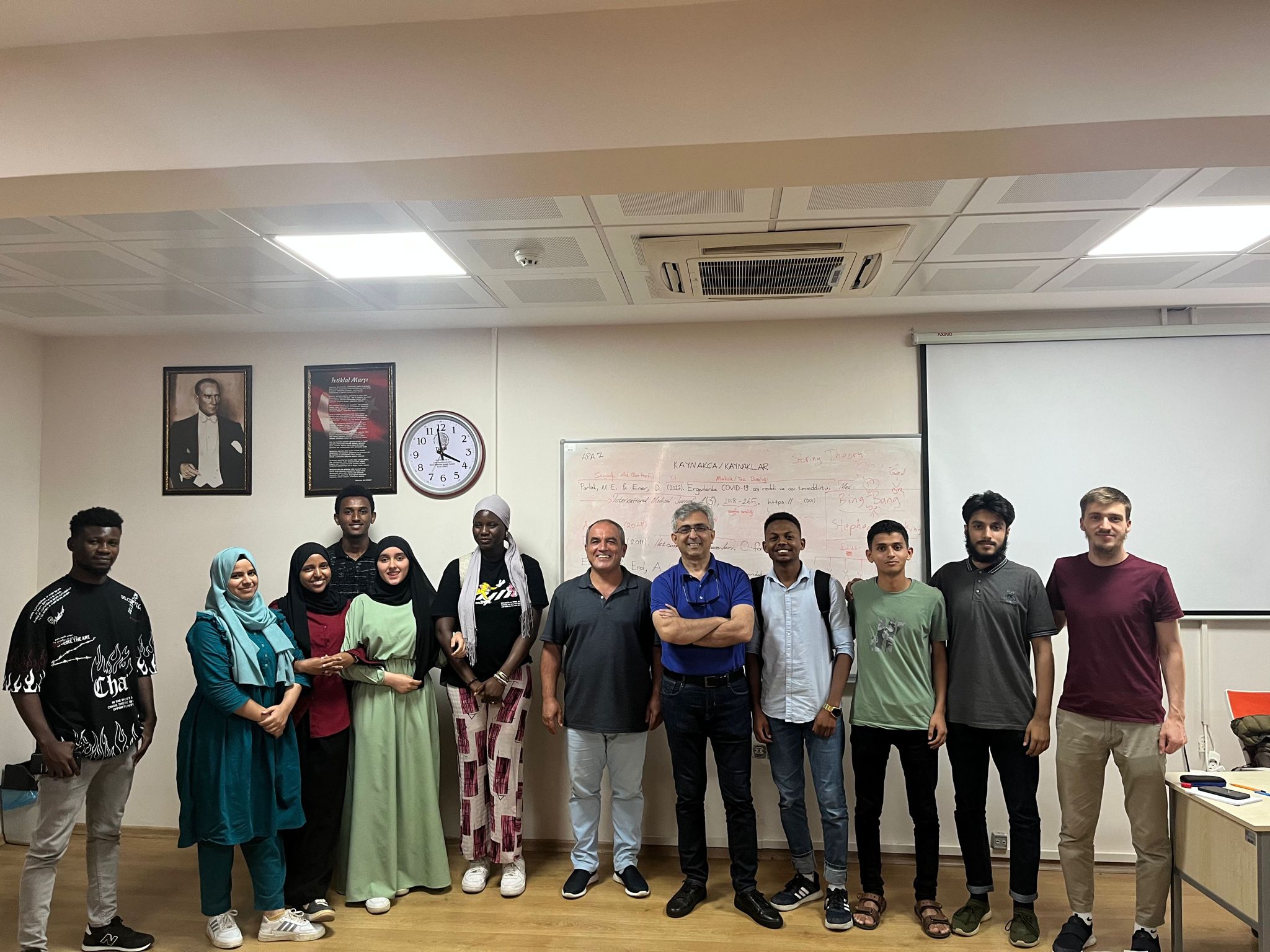 Türkiye Burslusu Öğrencilerin Akademik Türkçe Eğitimi Tamamlandı