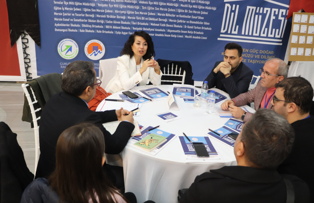 Mersin Türkçe Öğretimi Uygulama ve Araştırma Merkezi Somut Olmayan Kültürel Miras ve Dil Müzesi Söz Varlığı Belirleme Çalıştayına katıldı.