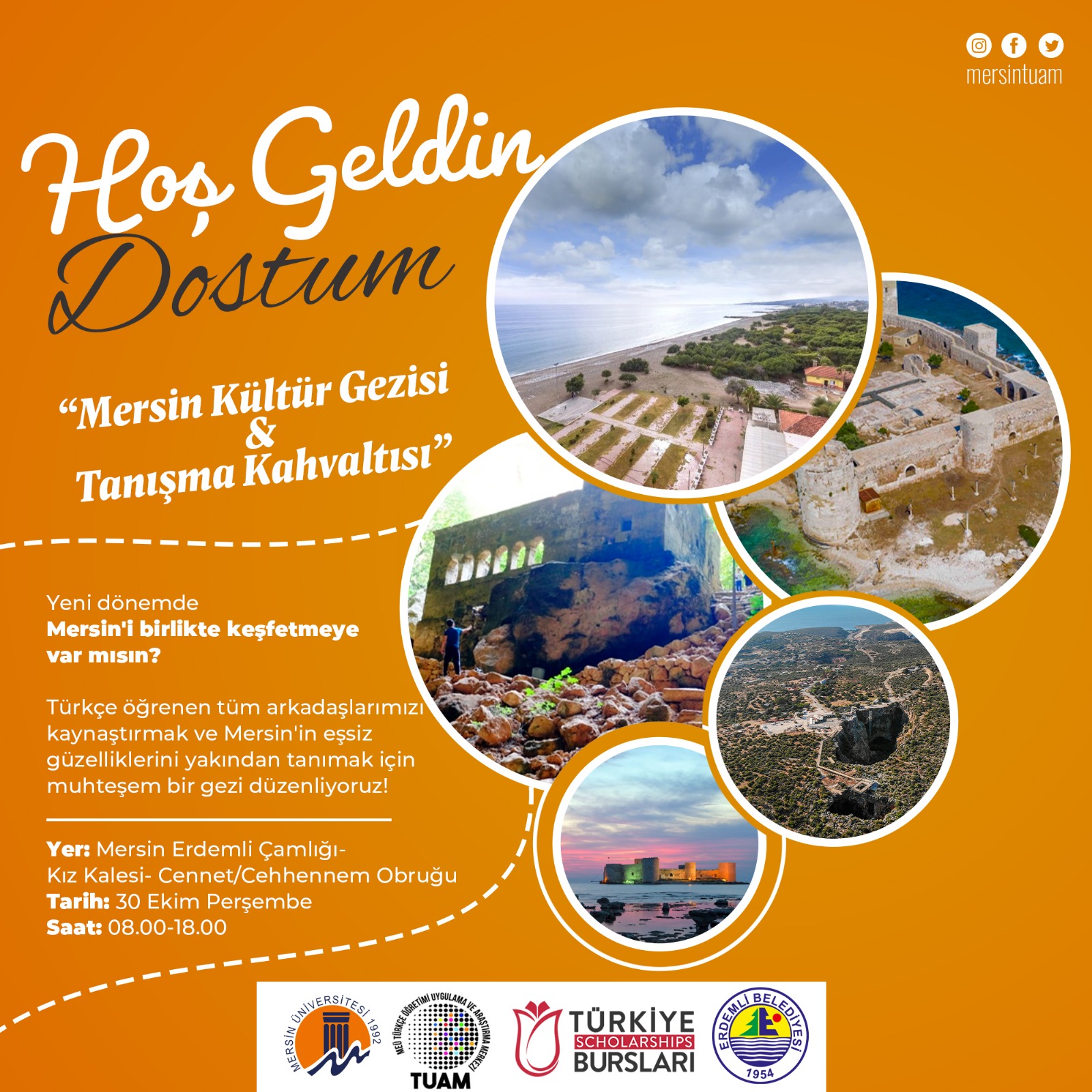 “Hoş Geldin Dostum: Mersin’i Keşfetmeye Hazır mısın?”