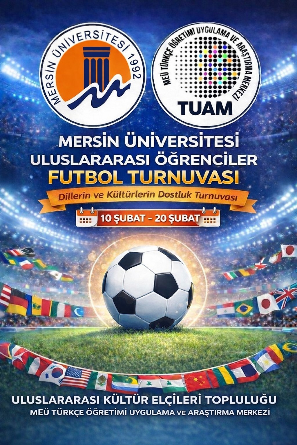 Mersin Üniversitesi Uluslararası Öğrenciler Futbol Turnuvası