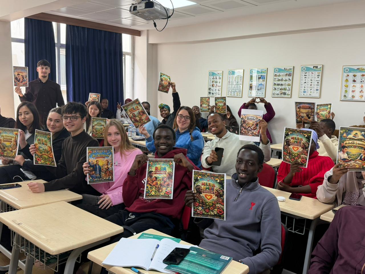 MEÜ Türkçe Öğretimi Uygulama ve Araştırma Merkezinde Dünya Ana Dili Günü Kutlandı!