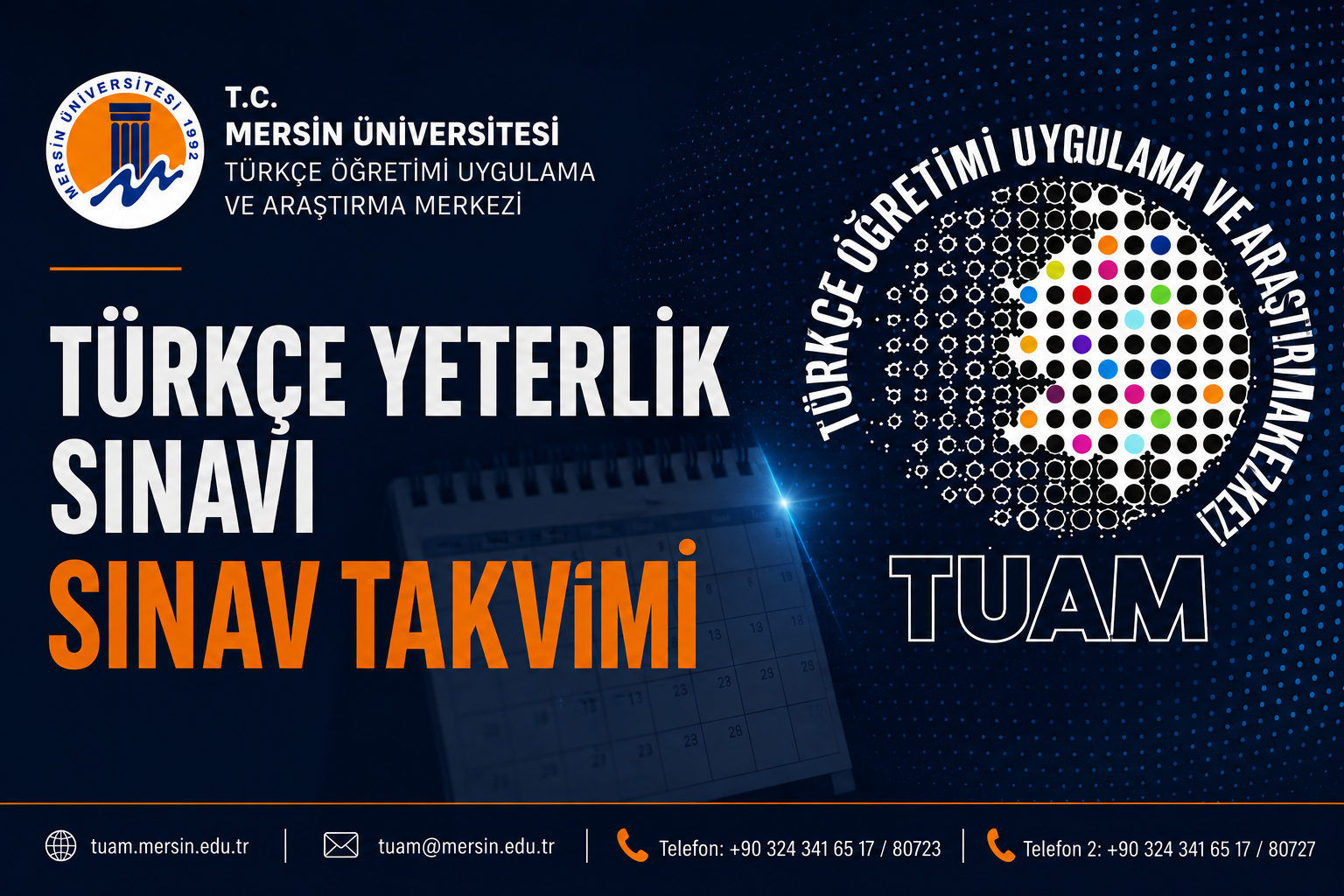 Türkçe Yeterlik Sınavı Sınav Takvimi