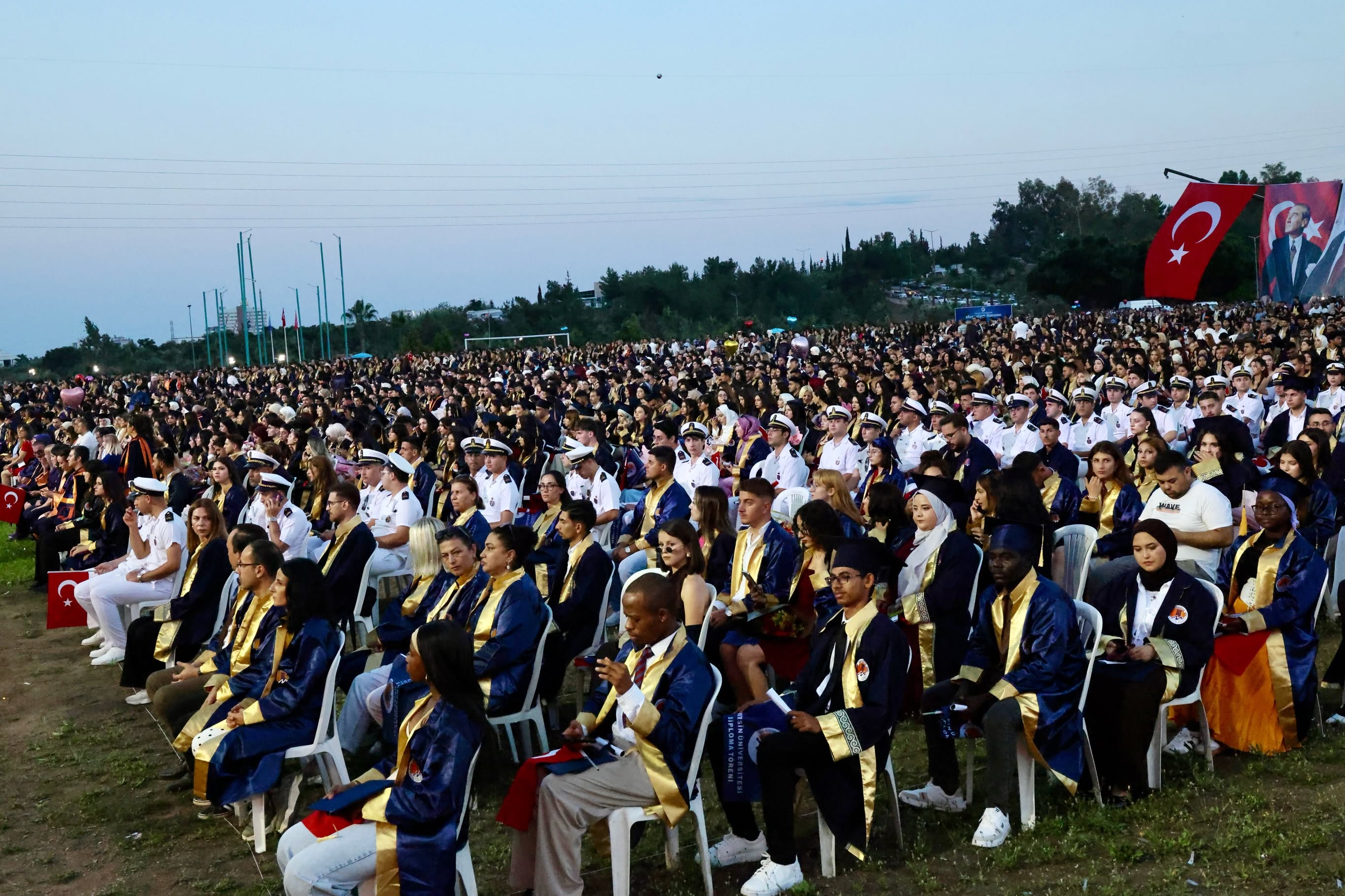 Mersin Üniversitesi Türkçe Öğretimi Uygulama ve Araştırma Merkezi (TUAM), Üniversite Genelinde Düzenlenen Mezuniyet Törenine Katıldı!